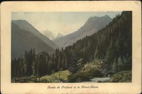 Finhaut Mont Blanc / Finhaut /Bz. Saint-Maurice