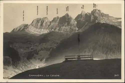 Champery Le Calvaire / Champery /Bz. Monthey