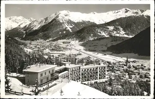 Davos GR Schaffhauser Heilstaette / Davos /Bz. Praettigau-Davos