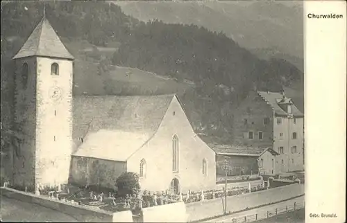 Churwalden Kirche  / Churwalden /Bz. Plessur