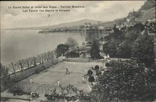 Montreux VD Grand Hotel Tennis / Montreux /Bz. Vevey