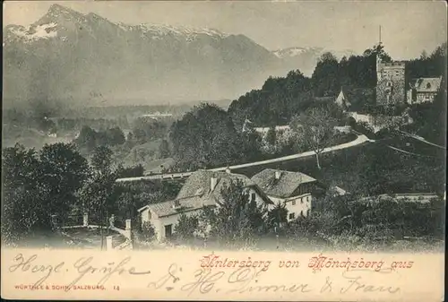 Untersberg Moenchsberg / Salzburg /Salzburg und Umgebung