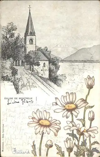 Montreux VD Eglise Blume / Montreux /Bz. Vevey