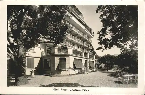 Chateau-d Oex Hotel Rosat / Chateau-d Oex /Bz. Pays-d Enhaut