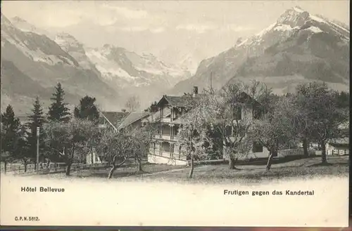 Frutigen Kandertal Hotel Bellevue /  /