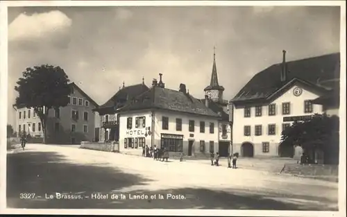 Le Brassus Hotel de la Landes Post / Le Brassus /Bz. La Vallee