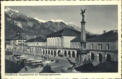 Innsbruck Bahnhof Veinigungsbrunnen / Innsbruck /Innsbruck