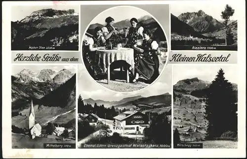 Riezlern Kleinwalsertal Vorarlberg Hirschegg Mittelberg Hoher Ifen Walserschanz / Mittelberg /Bregenz