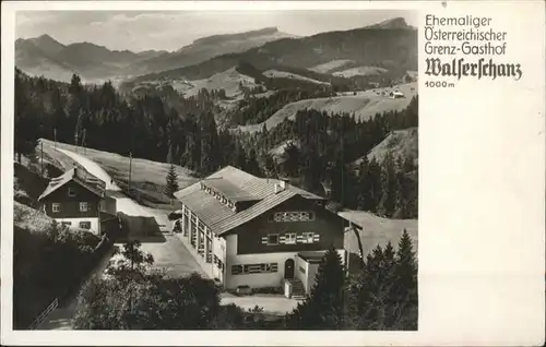 Riezlern Kleinwalsertal Vorarlberg Gasthof Walserschanz / Mittelberg /Bregenz