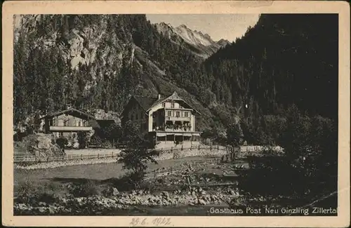 Ginzling Gasthaus Post / Mayrhofen /Tiroler Unterland