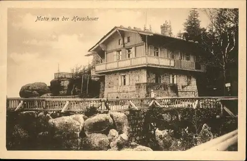 Glatz Niederschlesien [Verlag C Neumann] Heuscheuer / Klodzko /