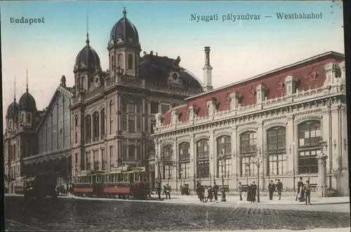 Budapest Westbahnhof Strassenbahn  / Budapest /