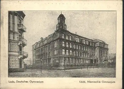 Lodz Deutsches Gymnasium / Lodz /