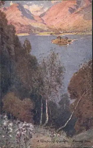 Grasmere United Kingdom A Glimpse of Grasmere Evening Sun / Grossbritannien /