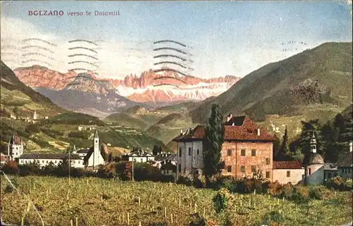 Bolzano verso le Dolomiti Dolomiten / Bolzano /
