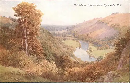 Huntsham Loop above Symond&#180;s Yat / Grossbritannien /