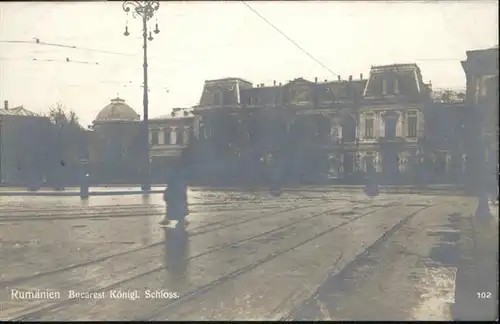 Bukarest Koenigliches Schloss / Rumaenien /