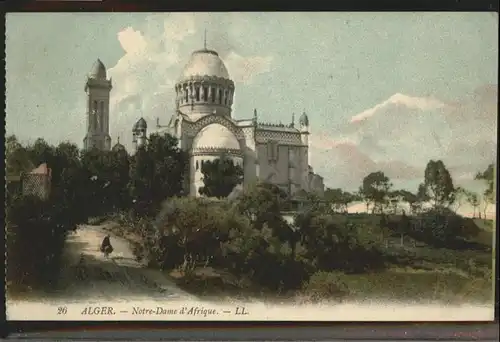 Alger Algerien Notre-Dame d&#180;Afrique / Algier Algerien /