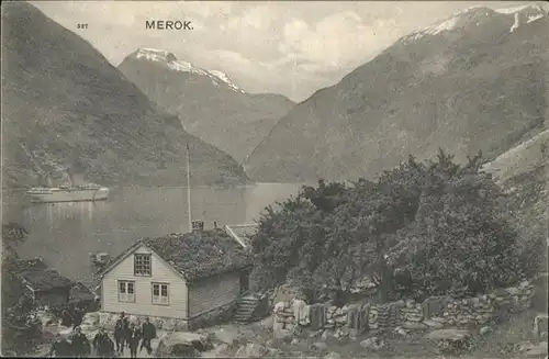 Merok Norwegen Schiff  / Norwegen /