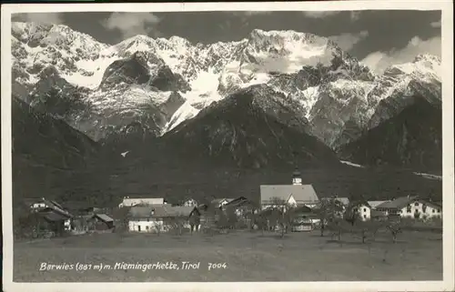 Mieming Barwies Miemingerkette Tirol / Mieming /Tiroler Oberland