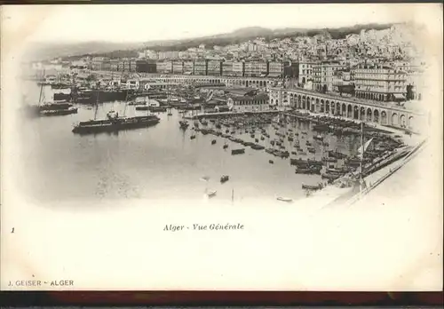 Alger Algerien Vue Generale  / Algier Algerien /