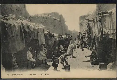 Sidi Okba Une Rue  / Algerien /
