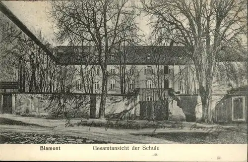 Blamont Meurthe-et-Moselle Schule / Blamont /Arrond. de Luneville