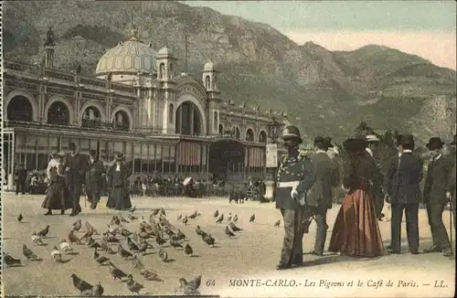 Monte-Carlo Pigeons
Cafe de Paris / Monte-Carlo /