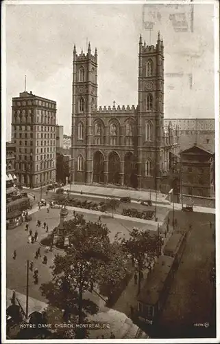 Montreal Quebec Notre Dame Church / Montreal /