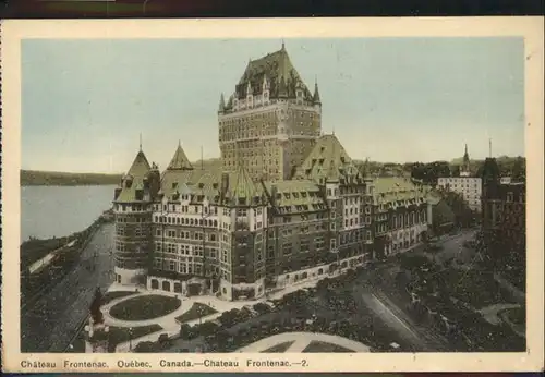 Quebec Chateau Frontenac / Quebec /