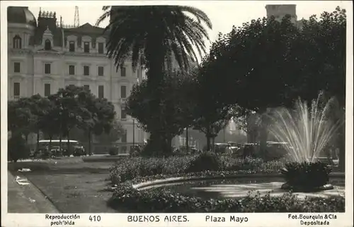 Buenos Aires Plaza Mayo Springbrunnen / Buenos Aires /