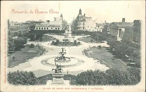 Buenos Aires Plaza Mayo Catedral  / Buenos Aires /