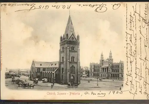 Pretoria Church Square Kutsche  / Pretoria /