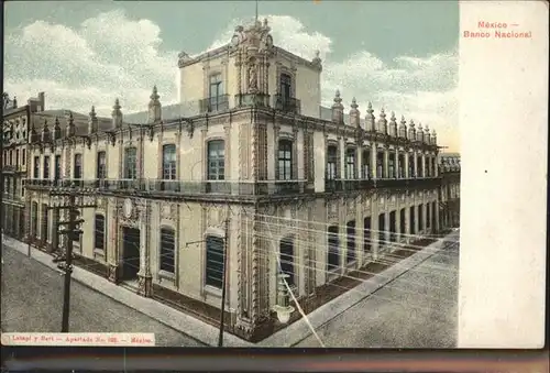 Mexico Banco Nacional / Mexiko /