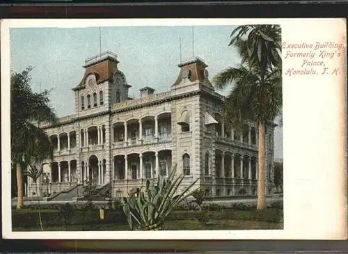 Honolulu Formerly Kings Palast / Honolulu /