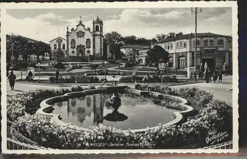 Viseu Jardim Tomaz Ribeiro Brunnen / Viseu /
