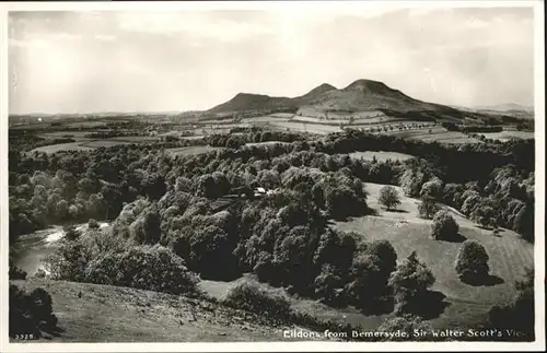 Bemersyde Eildons Sir Walter Scotts / Grossbritannien /