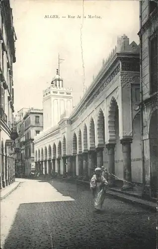 Alger Algerien Rue Marine / Algier Algerien /