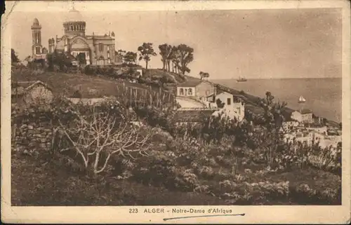 Alger Algerien Notre Dame d'Afrique / Algier Algerien /