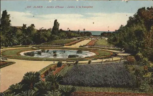 Alger Algerien Jardin d'Essai Francaise / Algier Algerien /