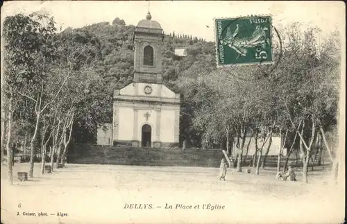 Dellys Place Eglise / Algerien /