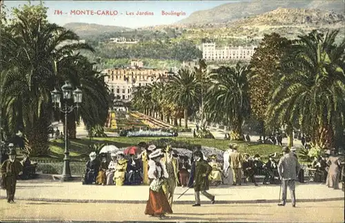 Monte-Carlo Jardin Boulingrin / Monte-Carlo /