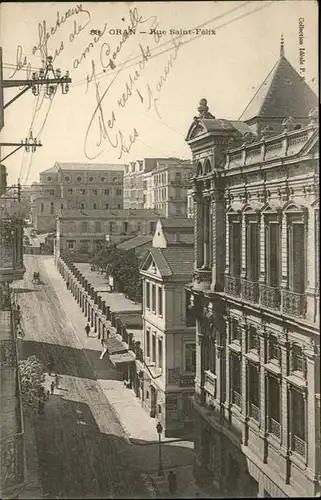 Oran Algerie Rue Saint Felix / Oran /