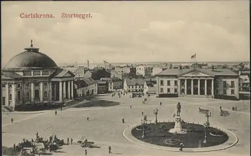 Carlskrona Stortorget / Schweden /