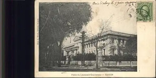 saigon Palais Lieutenant Gouverneur / Vietnam /