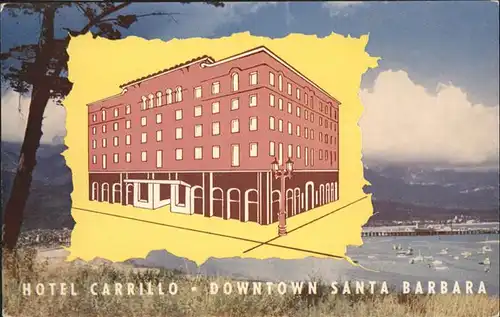 Santa Barbara California Hotel Carrillo / Santa Barbara /