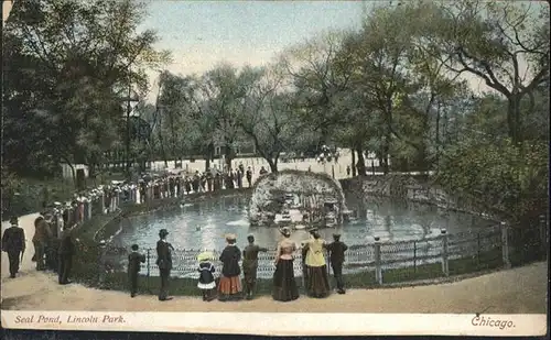 Chicago Heights Seat Pond Lincoln Park  / Chicago Heights /