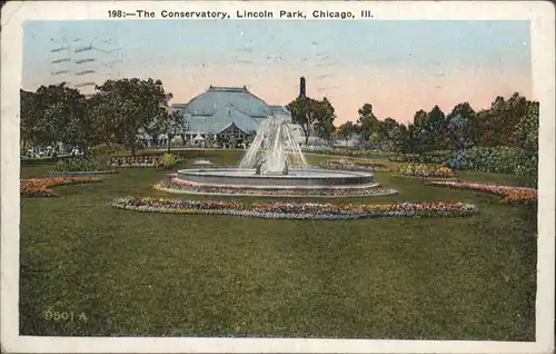Chicago Heights Conservatory Lincoln Park Springbrunnen / Chicago Heights /