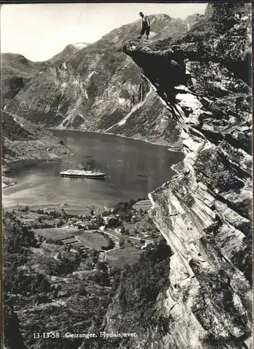 Geiranger Schiff / Norwegen /