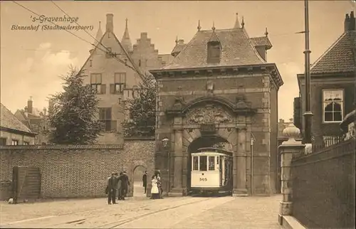 Gravenhage Binnenhof Strassenbahn  / Niederlande /